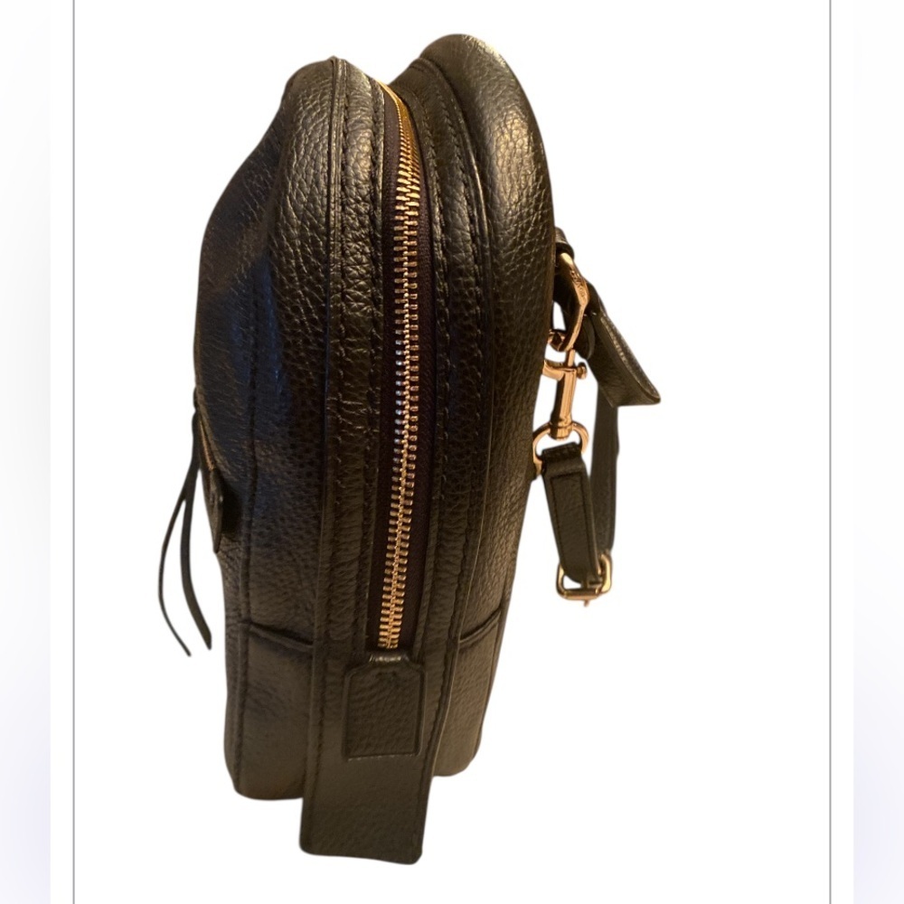 Coach Pebble Leather Andi Backpack Black F30530 - Picture 7 of 14